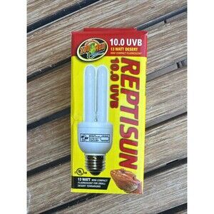 Zoo Med ReptiSun 10.0 UVB Mini Compact Fluorescent 13 Watt bulb